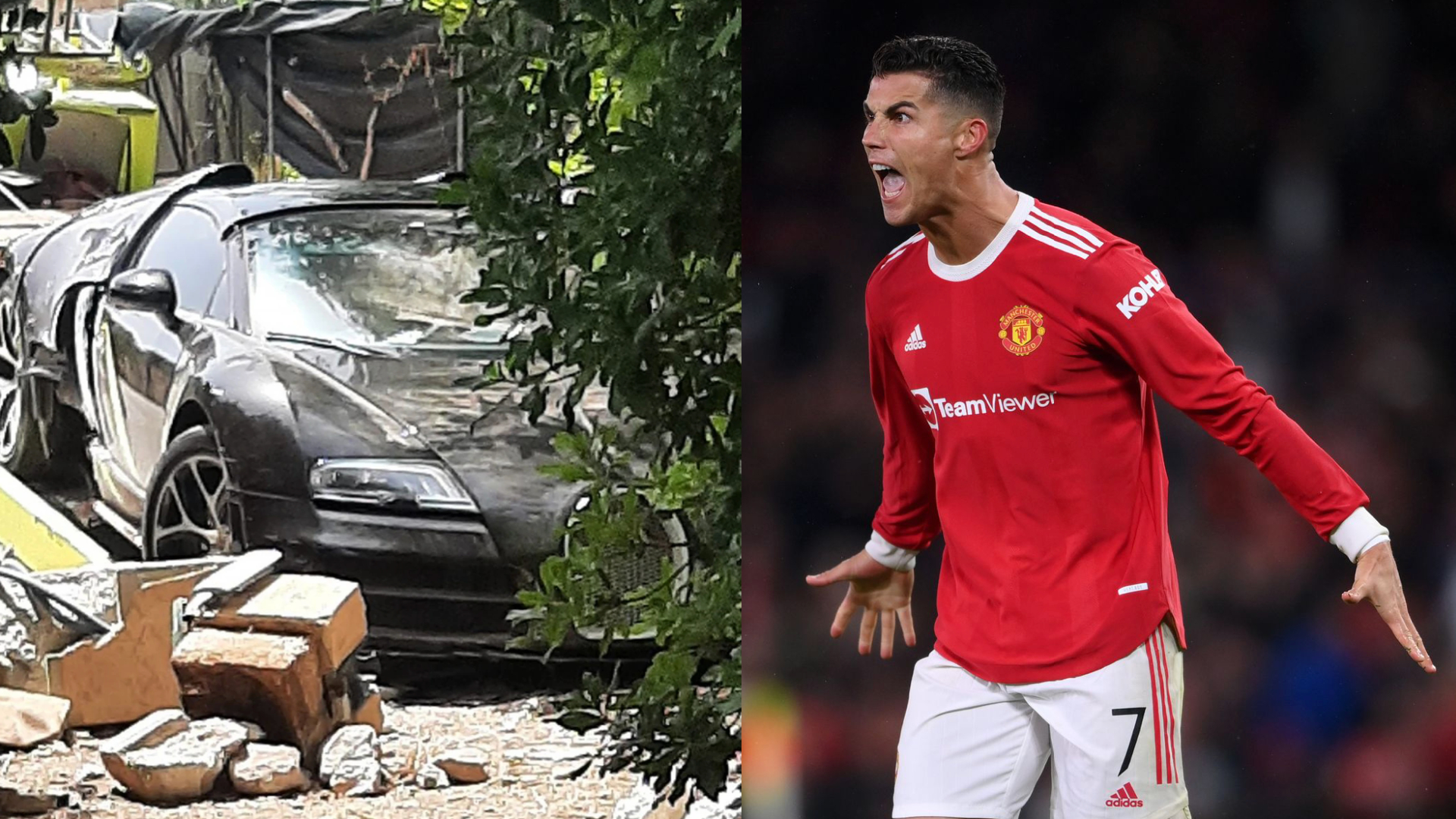 Cristiano Ronaldo’s $2.5 Million Bugatti Veyron Just Got Destroyed By His Bodyguard