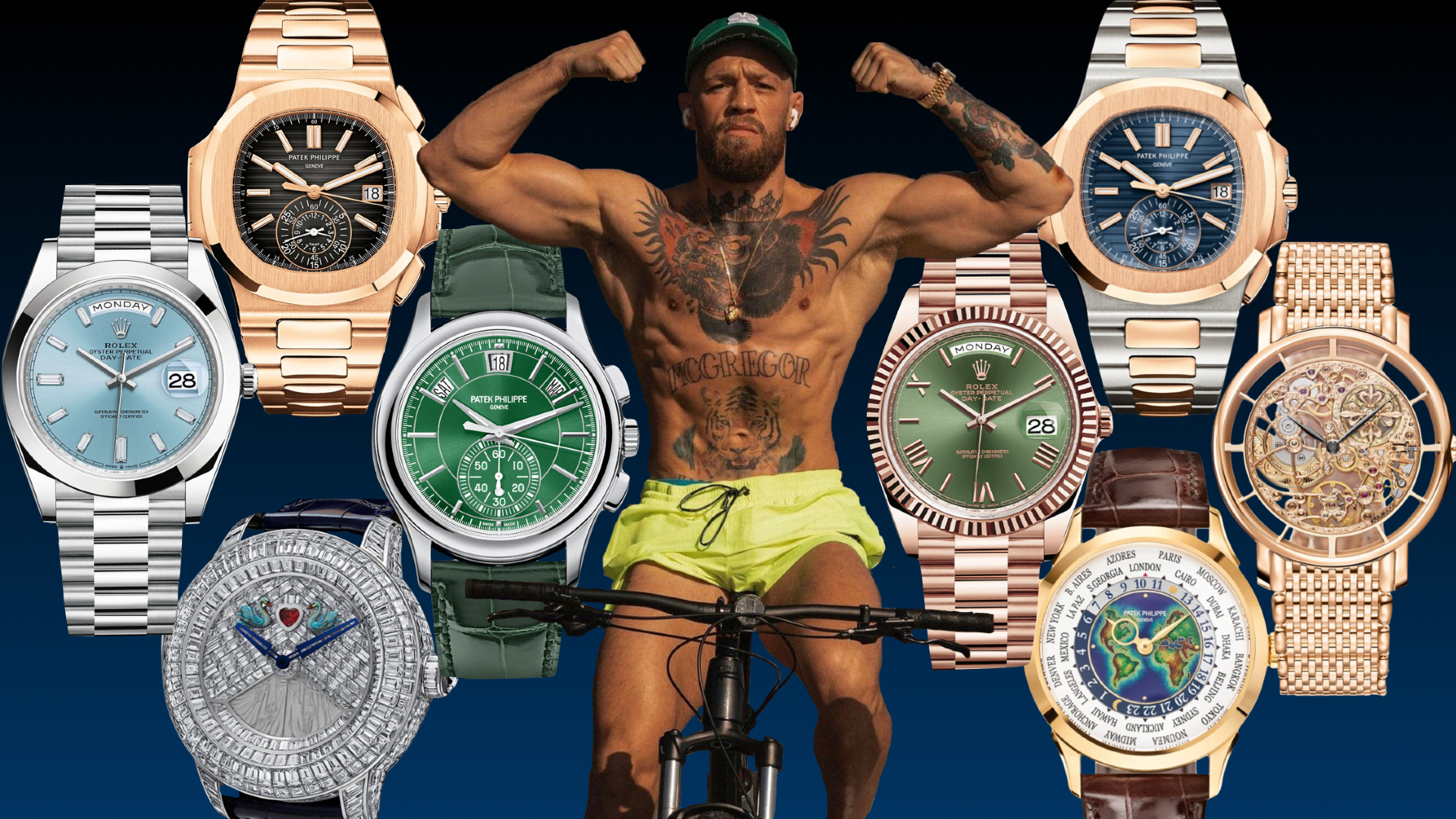 The Conor McGregor Watch Collection Proves Money Can Buy Happiness