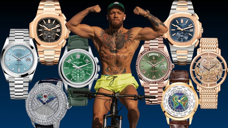 Conor McGregor’s Watch Collection Is As Insane As You’d Expect