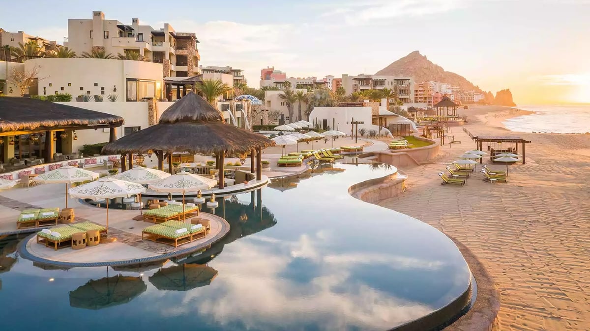 Waldorf Astoria in Los Cabos is one of the best hotels in the world.