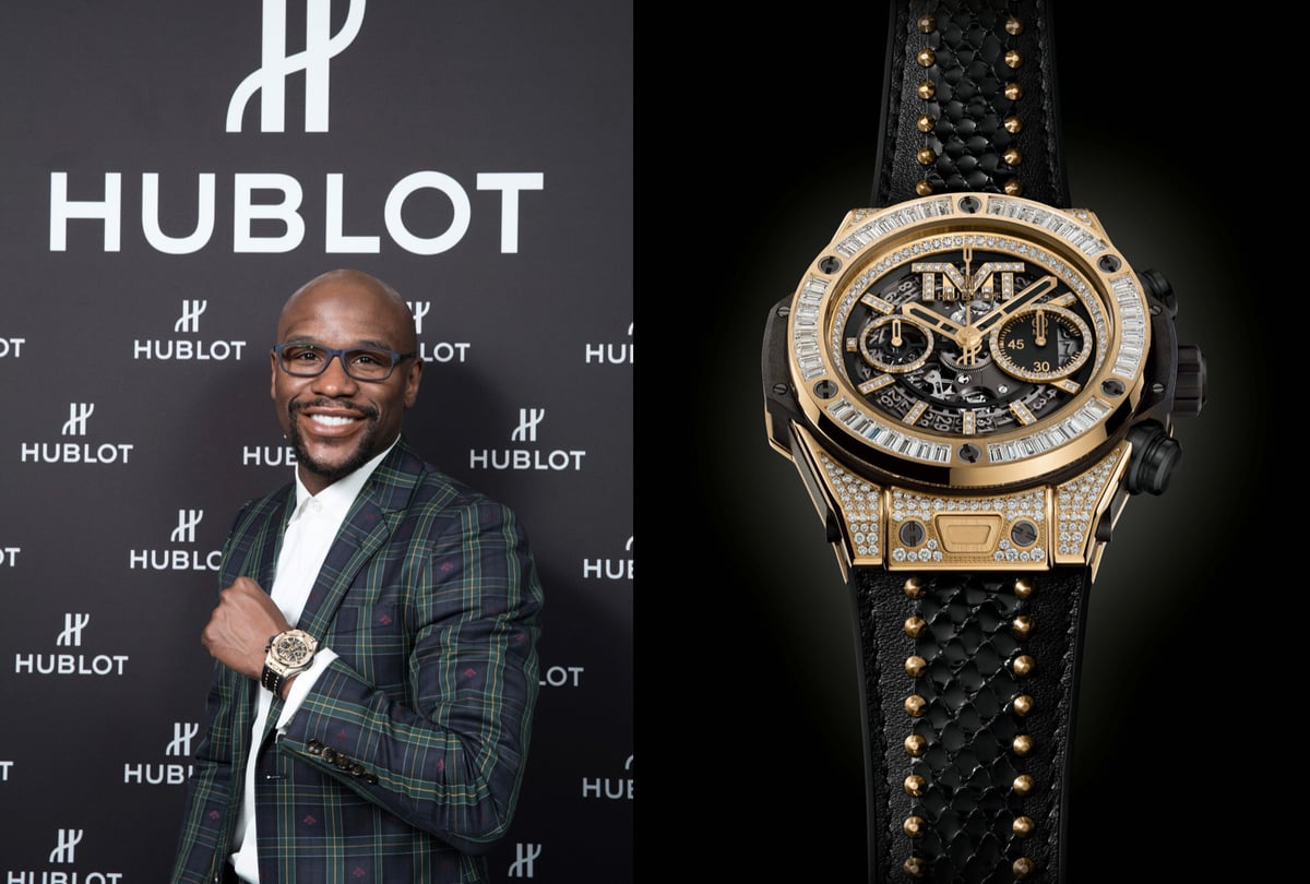 Mayweather hublot watch clearance cost