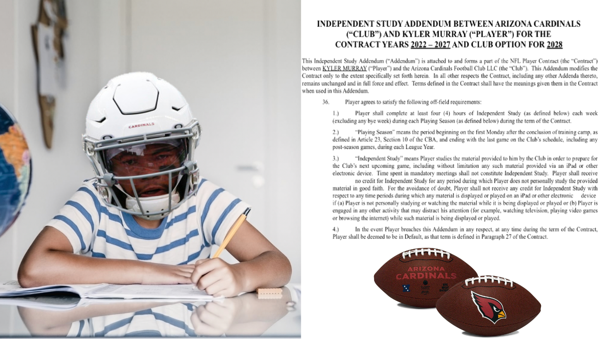 Arizona Cardinals Threaten To Cancel Kyler Murray’s $330M Contract Unless He Does Weekly Homework