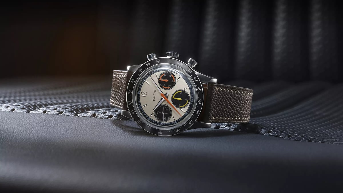 The Baltic × Peter Auto Tricompax Chronograph Is Inspired By The Golden Age Of Motorsport