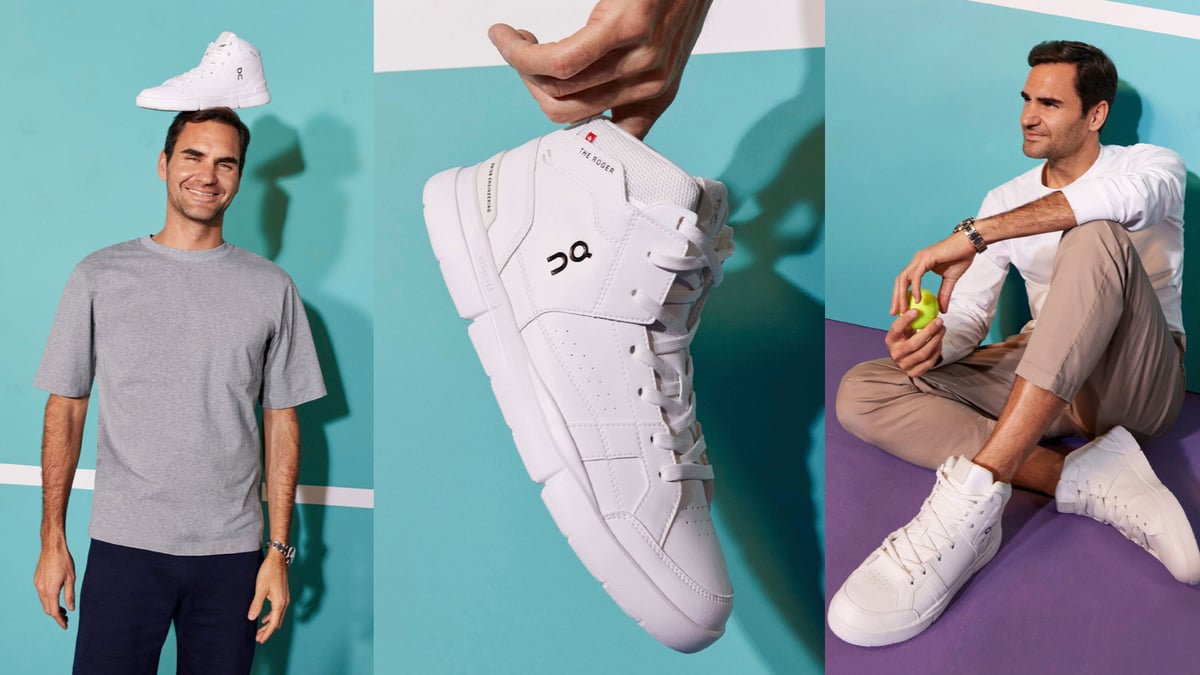 Roger Federer Just Dropped THE ROGER Clubhouse Mid Sneaker With On