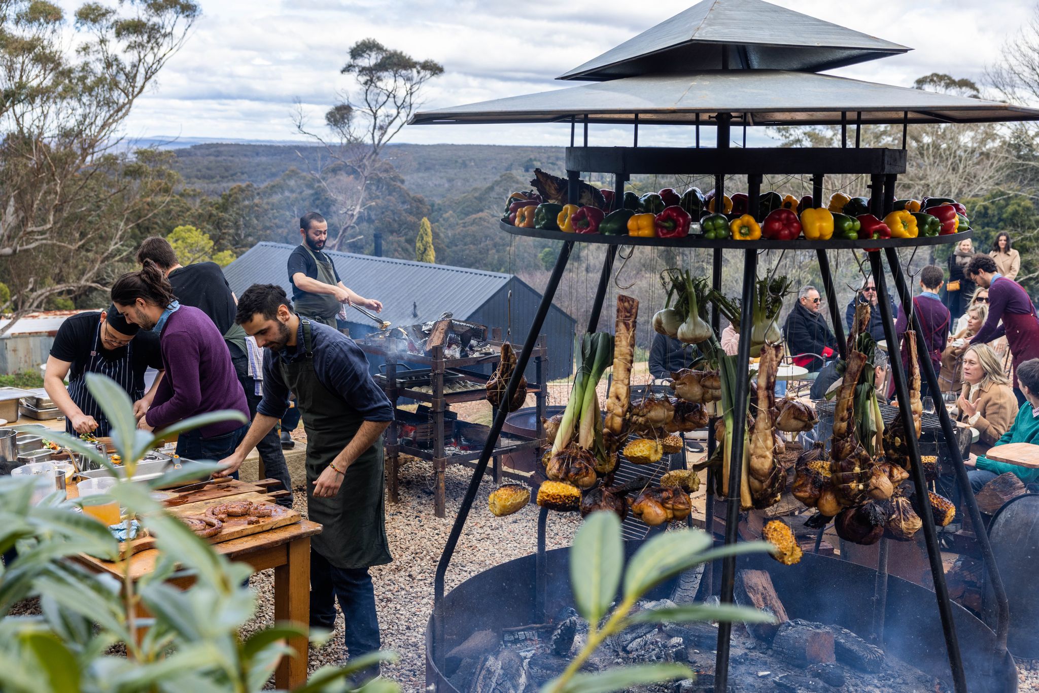 Osborn House’s Weekly South American Fire Feast Is A Short Two Hour Drive From Sydney