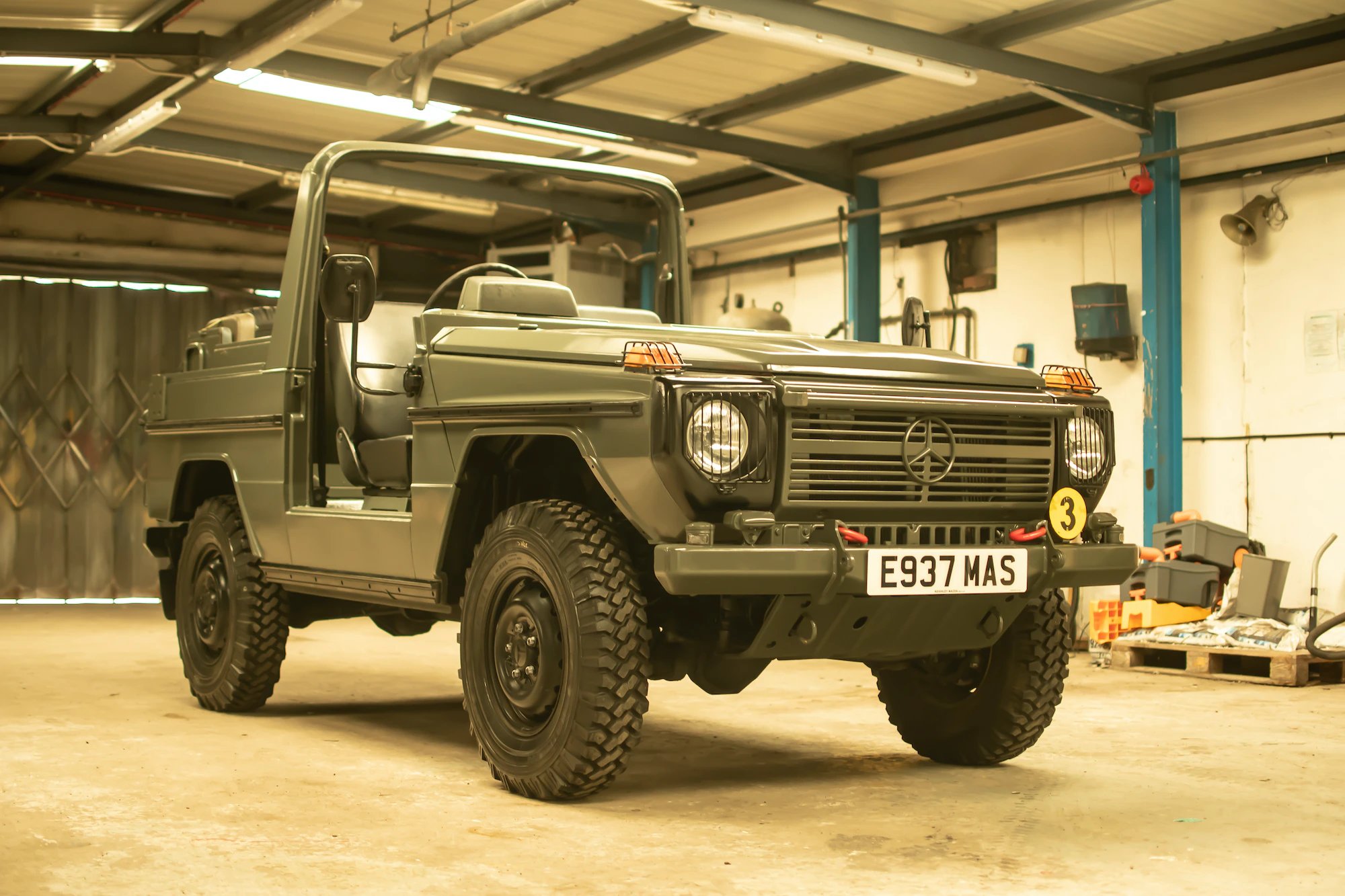 This Beastly Ex-Military Mercedes G-Wagen Can Now Be Yours