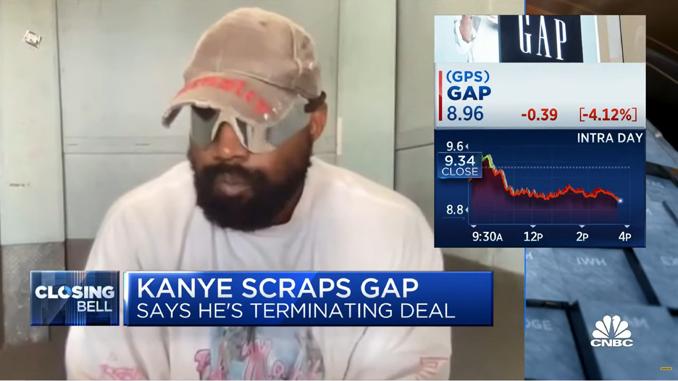 Kanye West Is Calling It Quits On His $1 Billion YEEZY x Gap Partnership