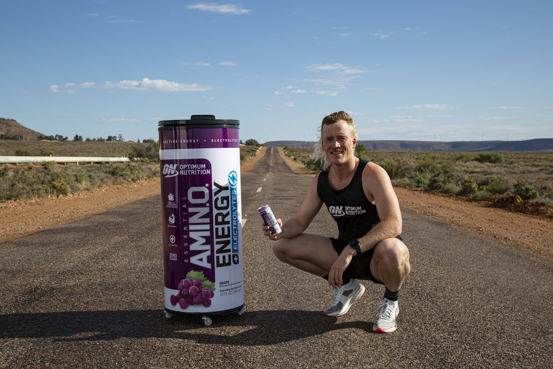 How Optimum Nutrition Is Helping Power Nedd Brockmann On His Record Run