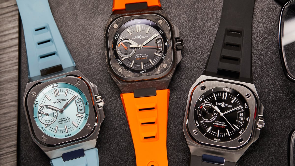 Bell Ross Gets Experimental With The BR X5 Sports Watch