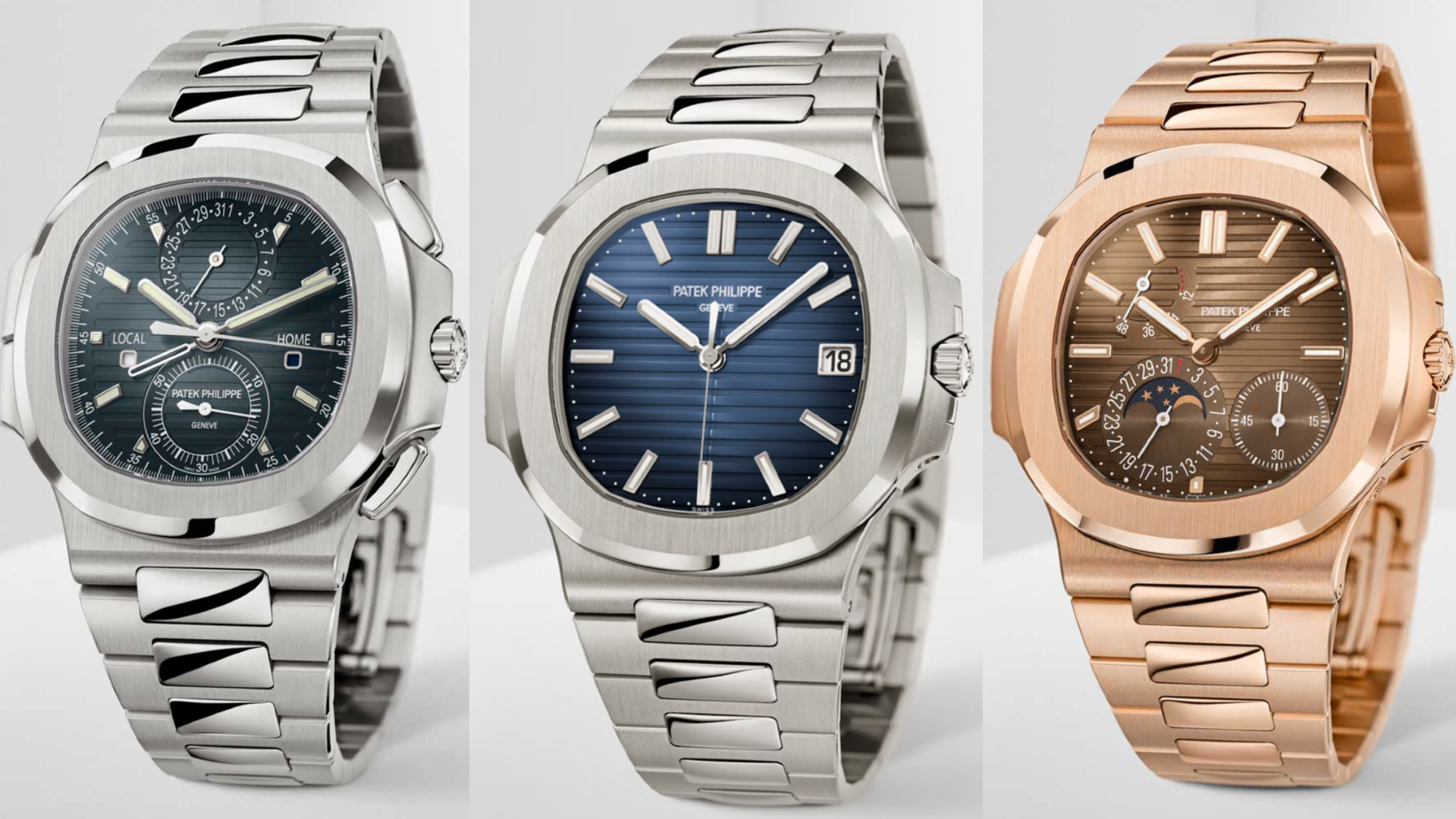 The Patek Philippe Nautilus Is Back From The Grave With A Trio Of