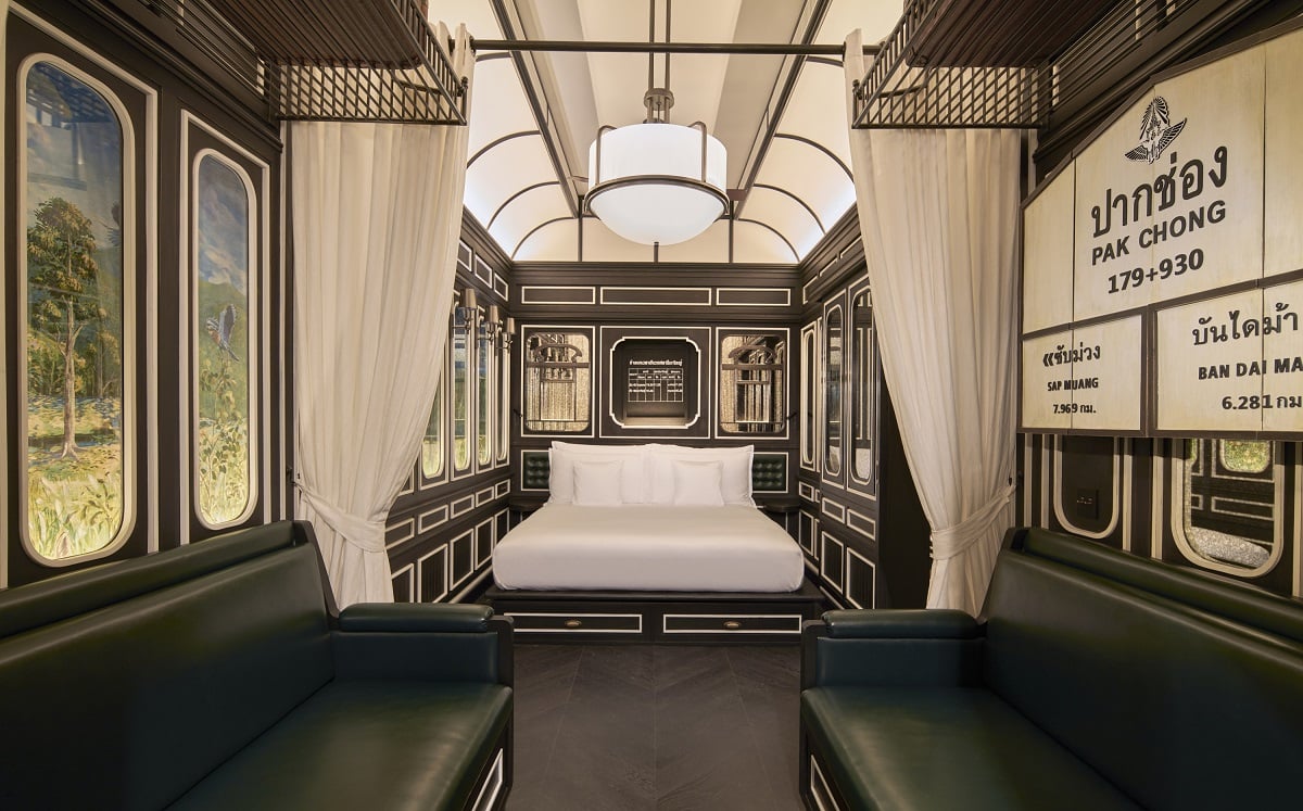 InterContinental Khao Yai In Thailand Transforms Train Cars Into Luxury Suites