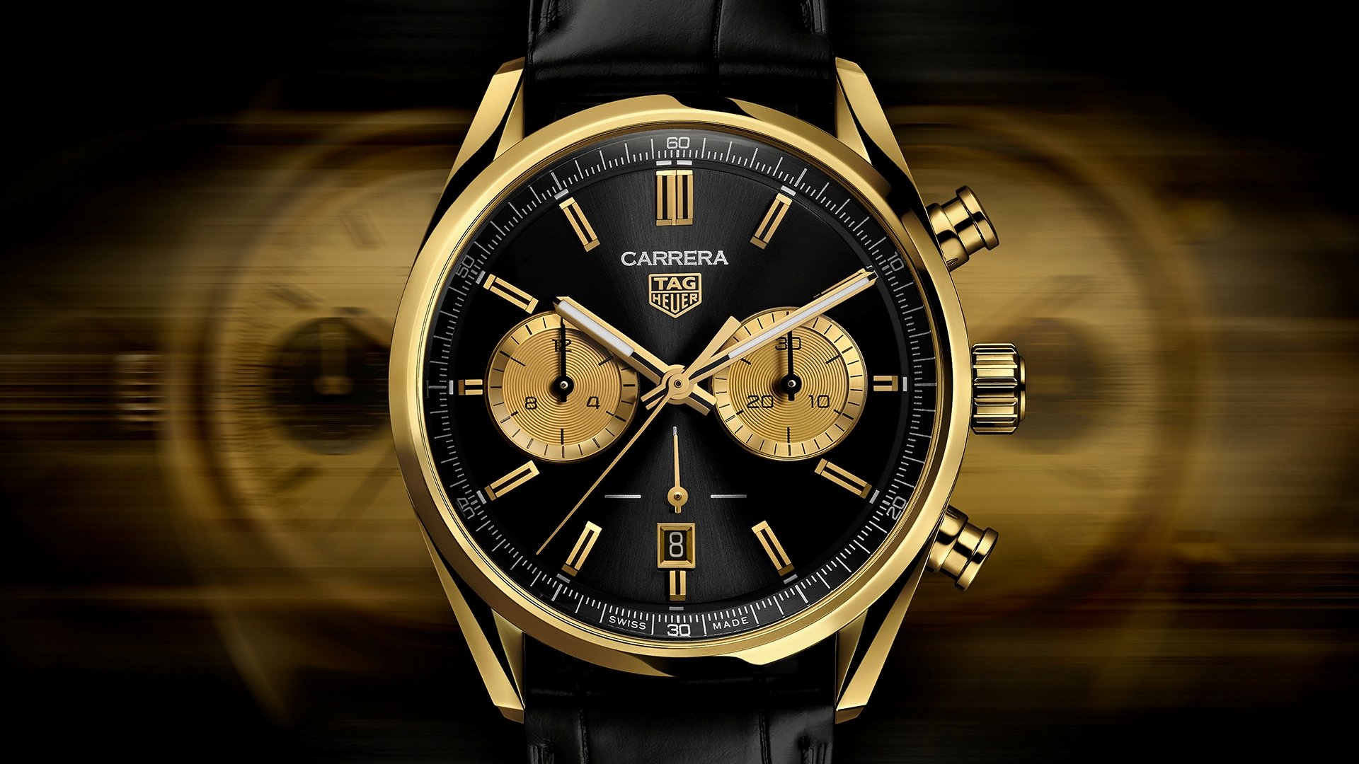 ‘Gentleman Jack’: TAG Heuer Revisits Historic Drivers’ Watches With The New 18K Gold Carrera