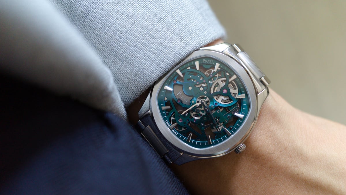 A Week With The Piaget Polo Skeleton In Green