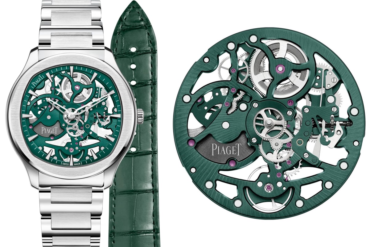 A Week With The Piaget Polo Skeleton In Green