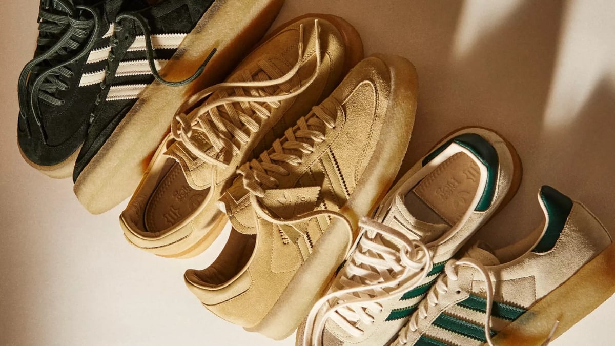 Adidas x Ronnie Fieg x Clarks Originals 8th Street Sambas: Thicc