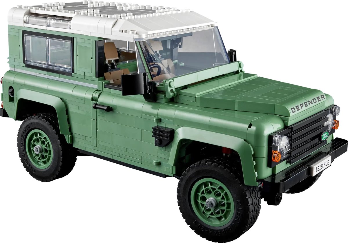 LEGO Debuts 2,336-Piece Land Rover Defender Set