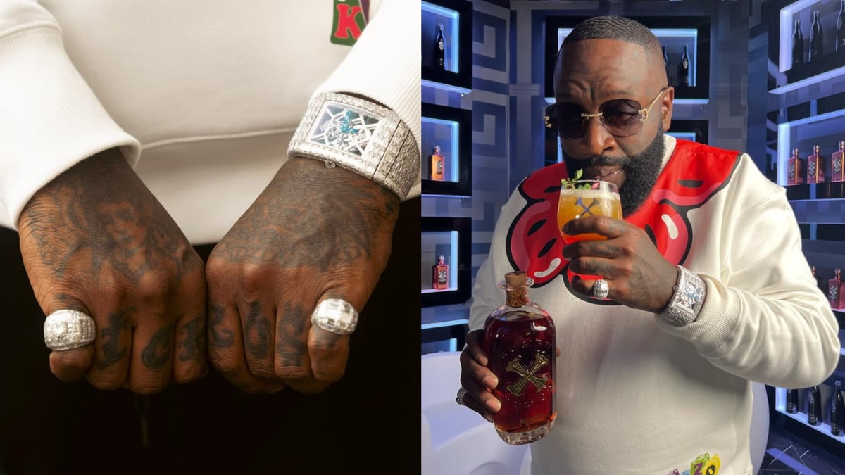 Rick Ross Shows Off His Camouflage Tank With Louis Vuitton Leather Seats