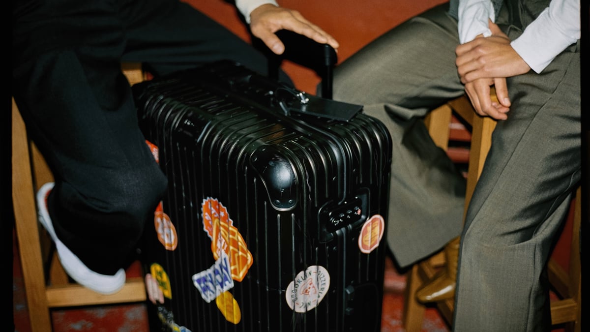 RIMOWA And Palace Team Up To Produce The Original Cabin Desert Suitcase And  Skateboard Deck - IMBOLDN