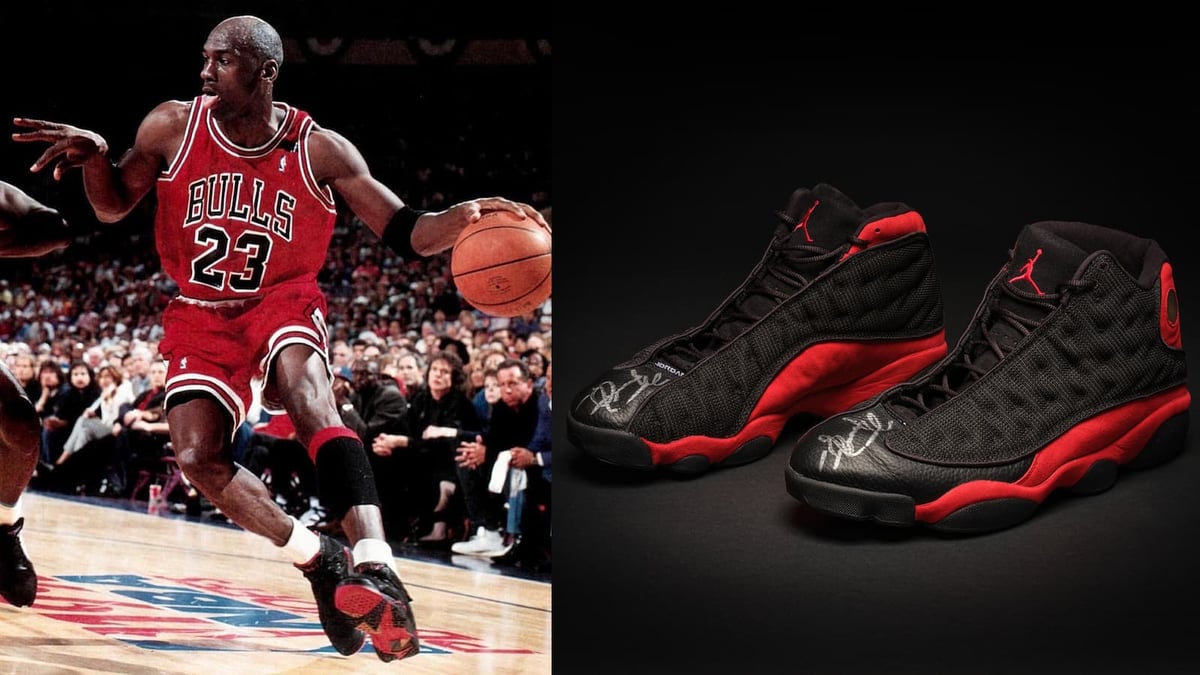 Michael Jordan s Nike Air Jordan 13 Sneakers Just Sold For 3.3 Million