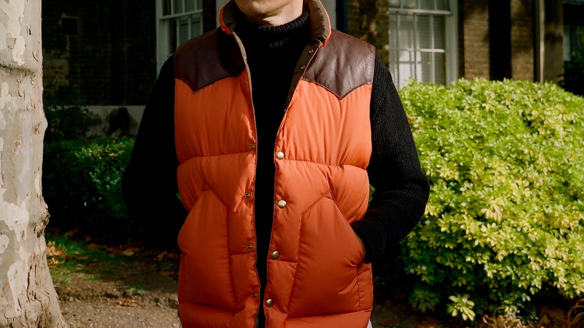 Men's winter puffer outlet vest