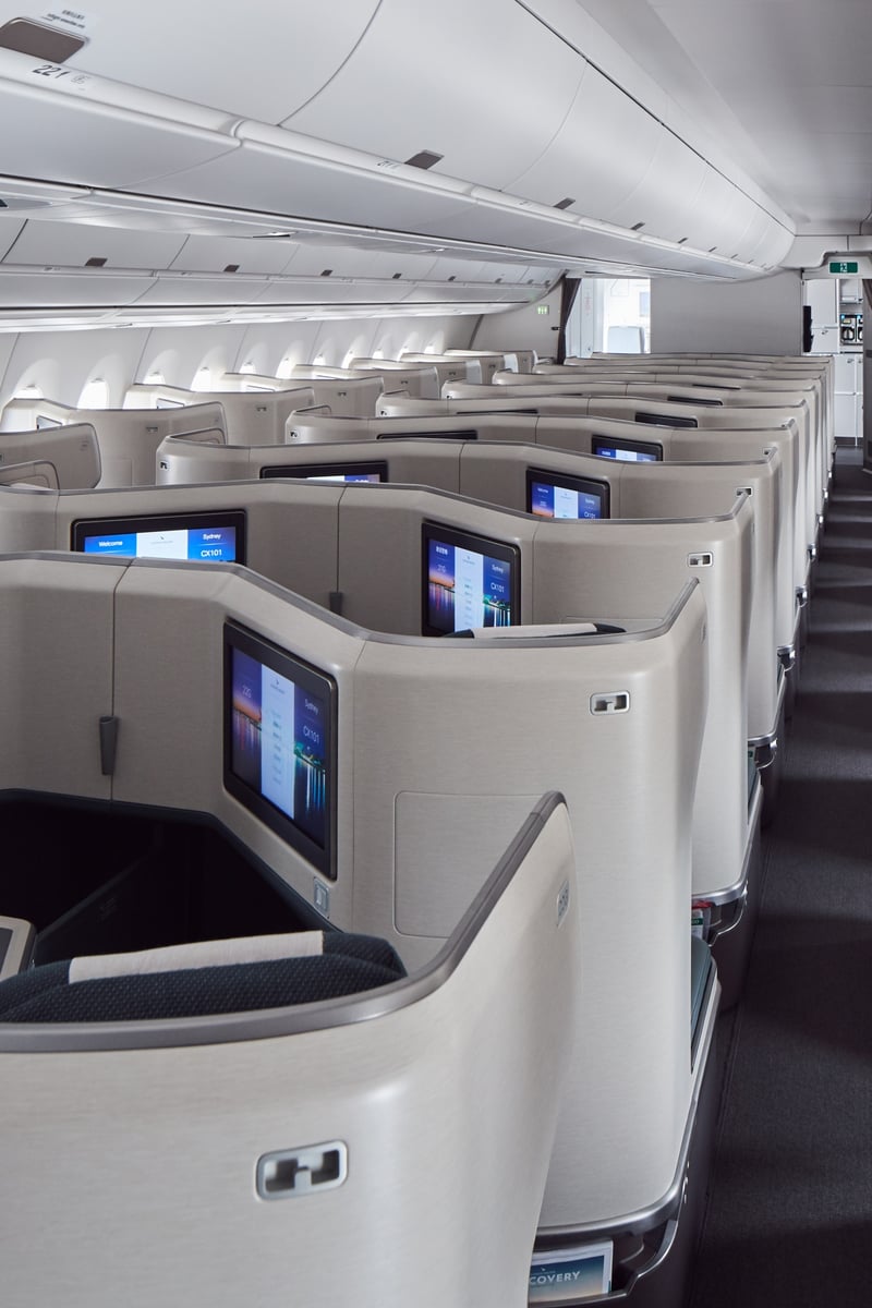 Cathay Pacific business class review