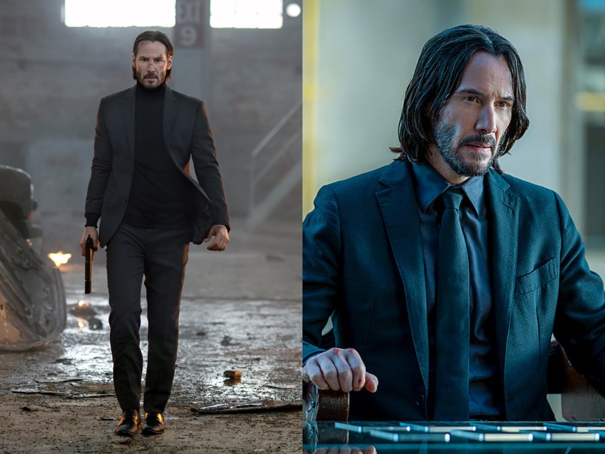 John wick 2025 turtleneck suit