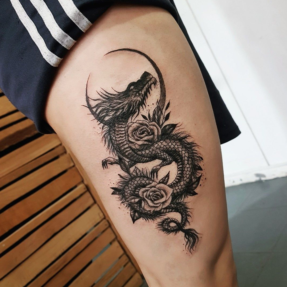 Leg Tattoos for Men  Leg tattoo men, Dragon tattoo designs, Japanese leg  tattoo