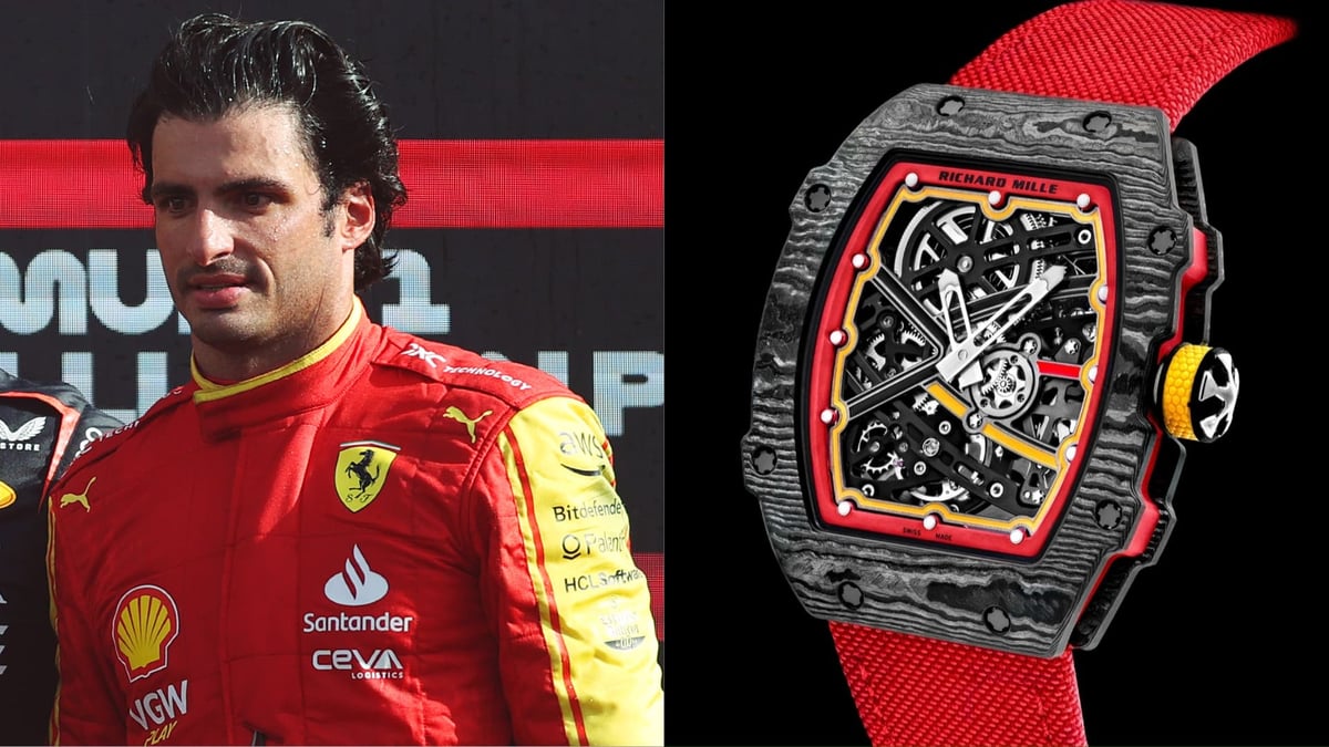 Carlos Sainz’s $500K Watch Stolen Hours After Monza Podium