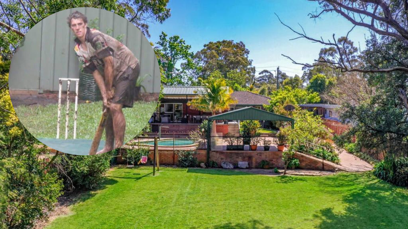 Aussie Cricket Captain Pat Cummins’ Childhood Home Is Up For Sale