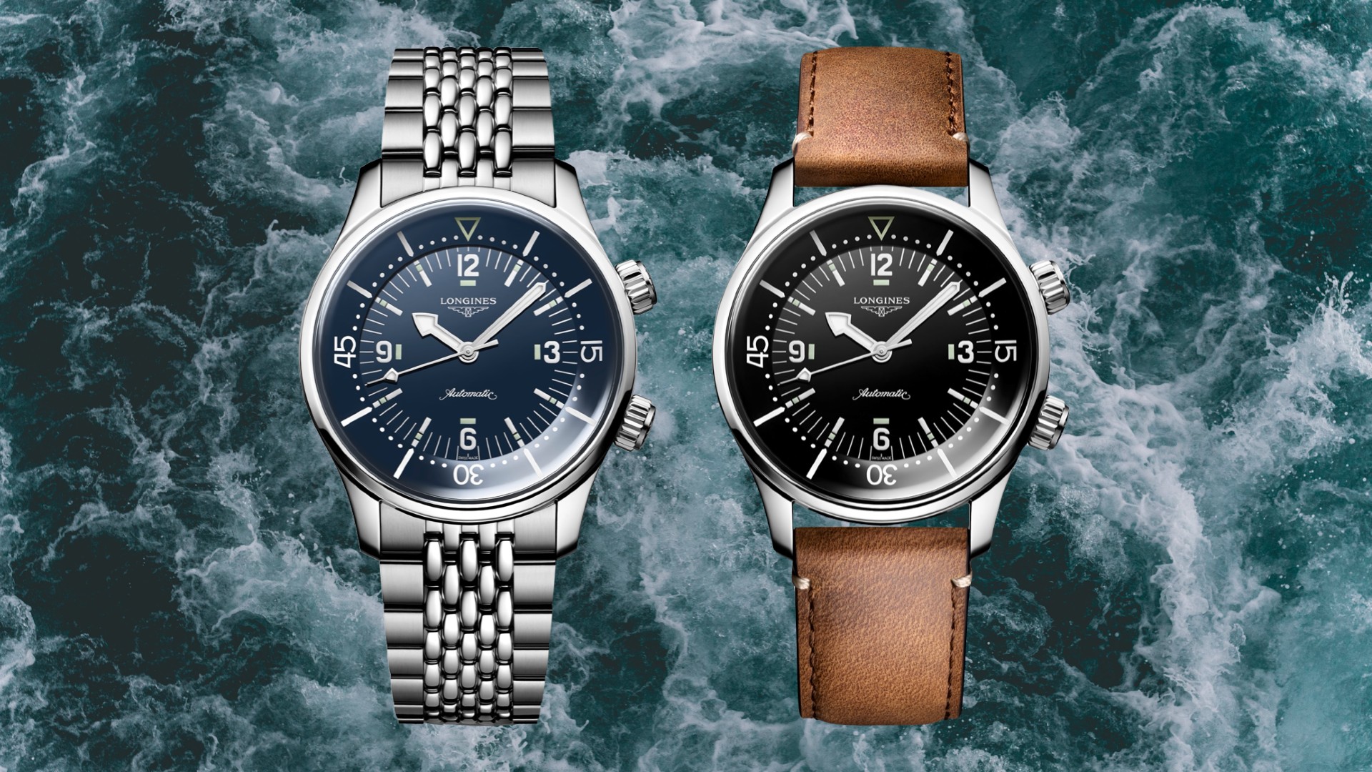 Longines Legend Diver Returns In A Goldilocks Size With A Brilliant Bracelet