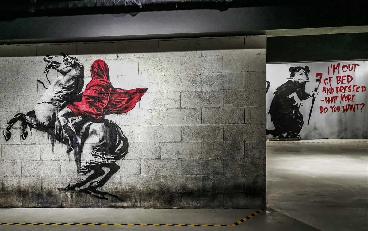 An Epic 150Artwork Banksy Exhibition Is Coming To Sydney Boss Hunting