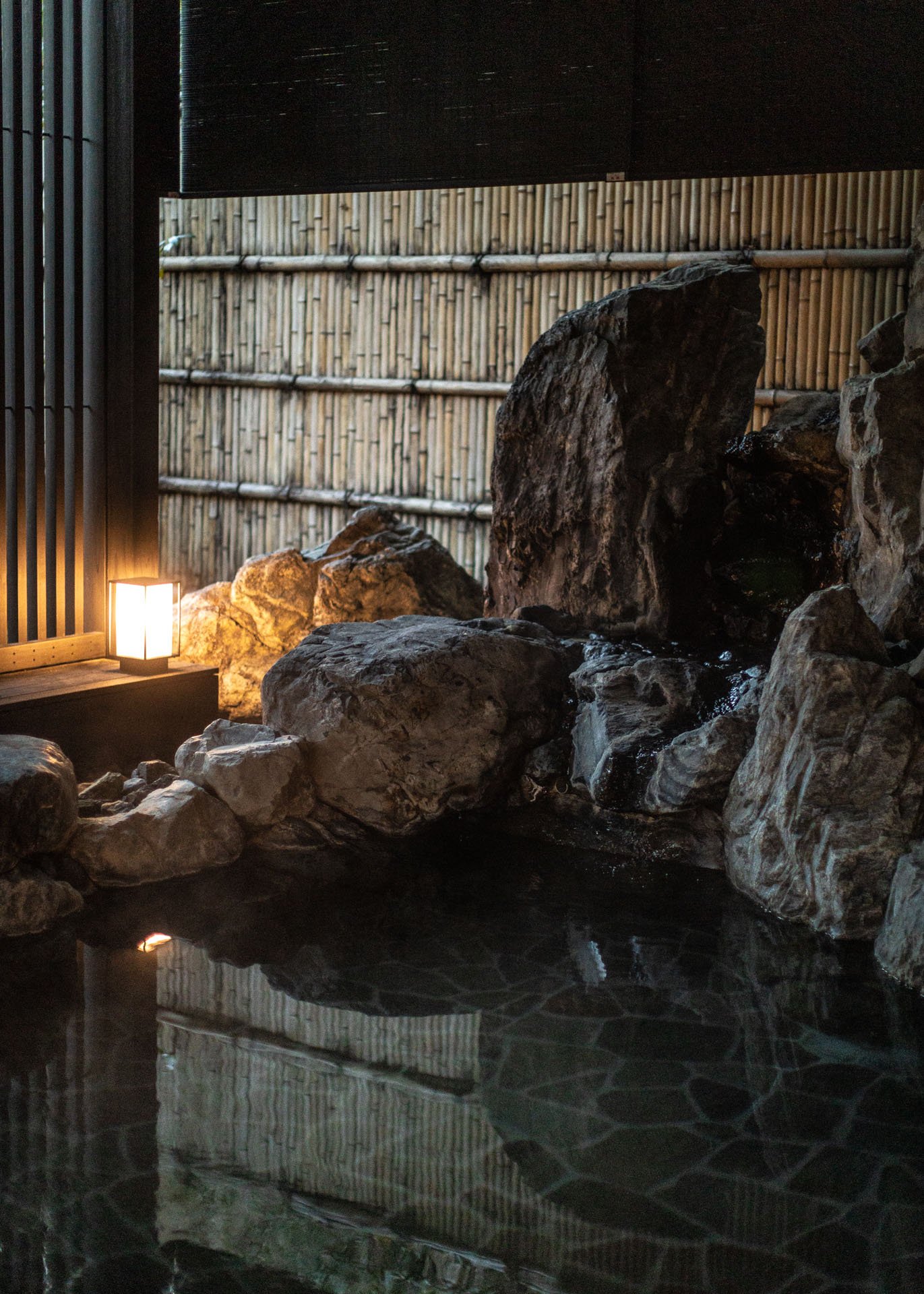 Natural Onsen at Aman Kyoto