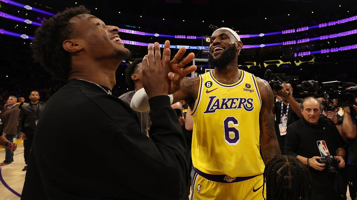 Family Business: Bronny James Is Now Also A Los Angeles Laker