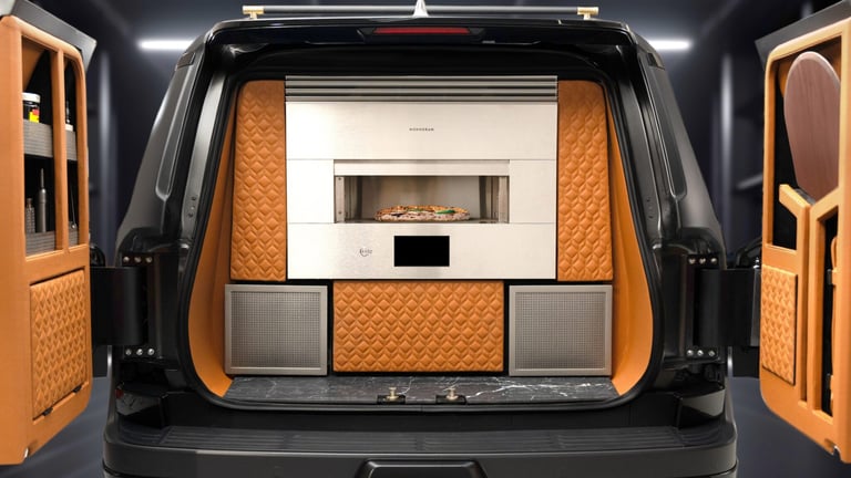 You Can Cook A Family Pizza In The Boot Of Lexus’ Monogram GX