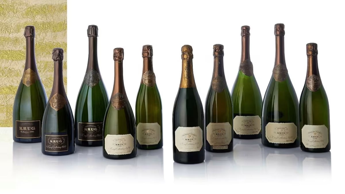 Sotheby’s Is Hosting The Biggest Champagne Auction In History