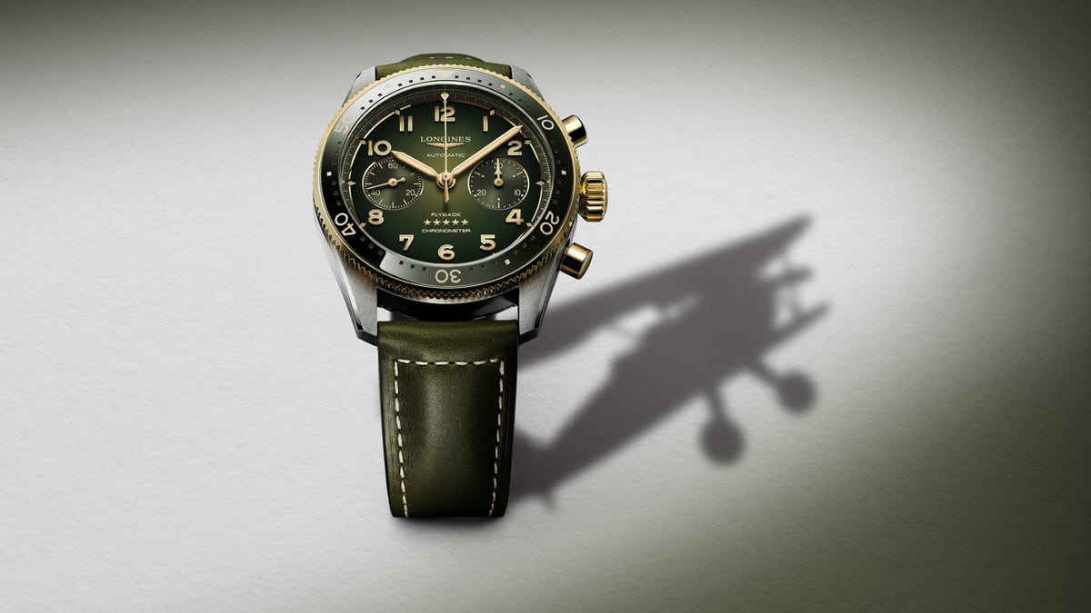 Longines Spirit Flyback gold