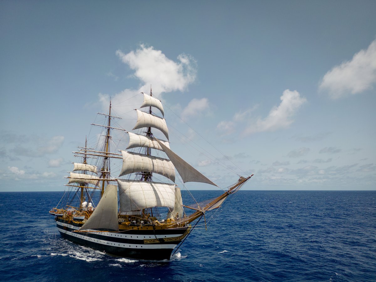 Amerigo Vespucci, "World's Most Beautiful Ship," Is Hitting Australia