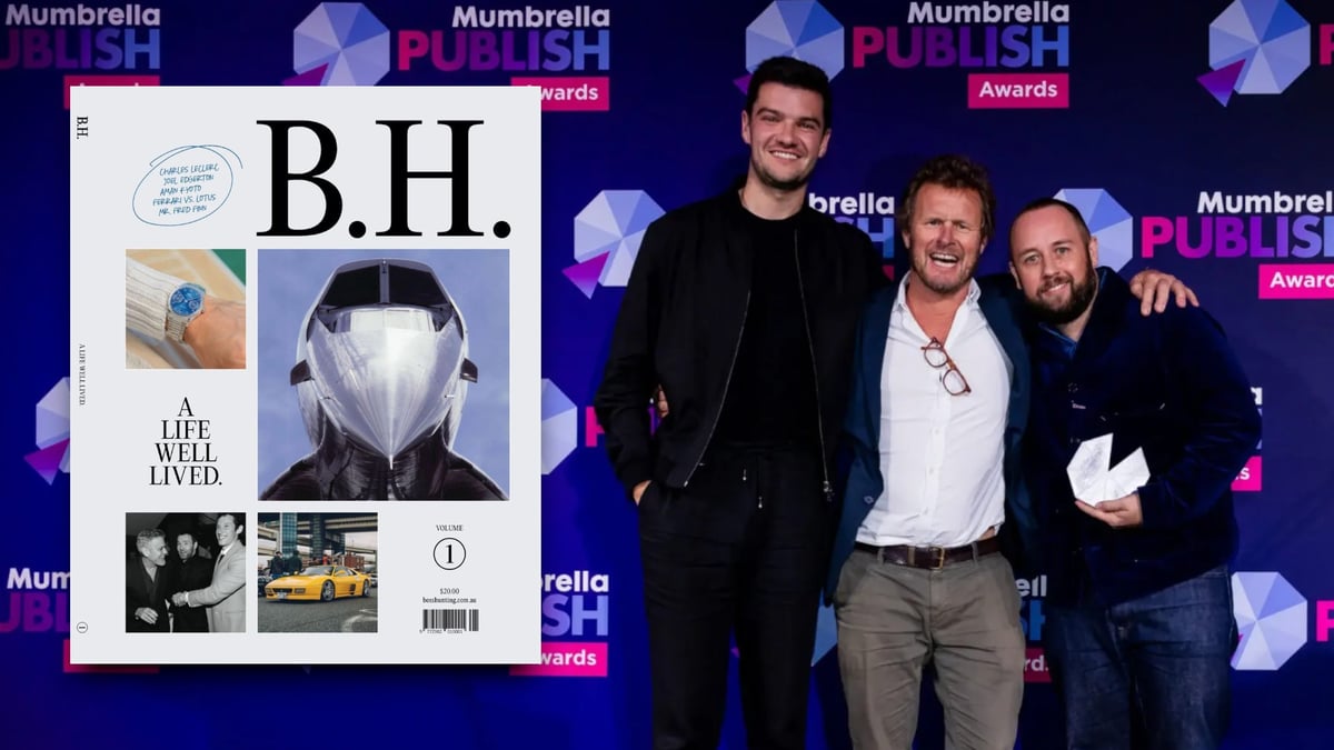 B.H. Magazine By Boss Hunting Wins 2024 Mumbrella Publication Of The Year