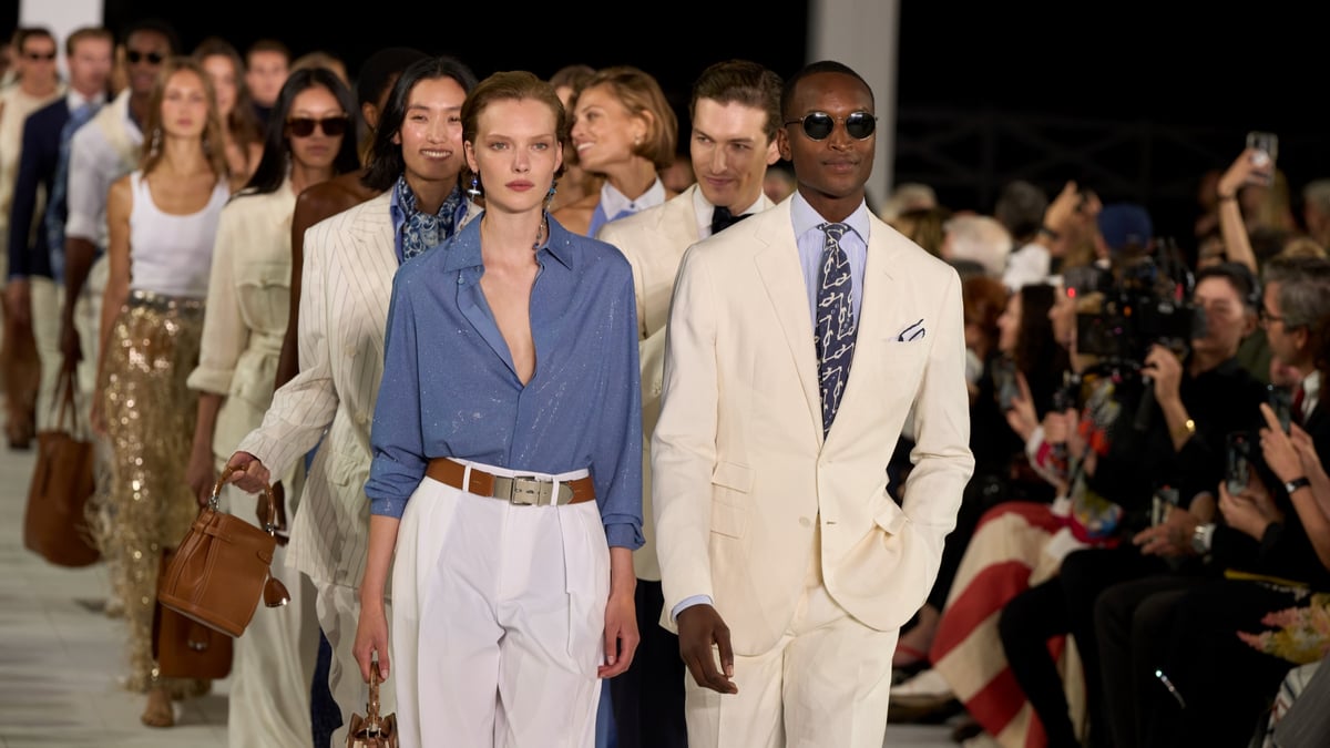 Ralph Lauren Rides Off Into The Hamptons Sunset For Spring 2025