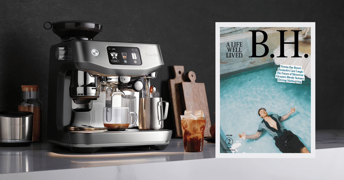 Buy B.H. Magazine Volume 2 For Your Chance To Win A Breville Oracle Jet Coffee Machine