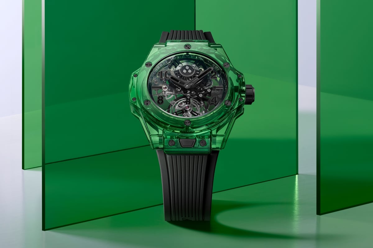 Big Bang Tourbillon Green SAXEM