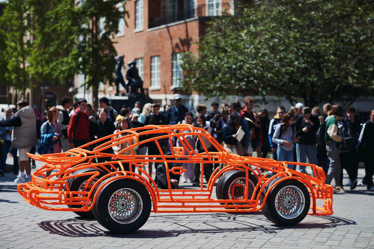 Porsche 934 Sculpture