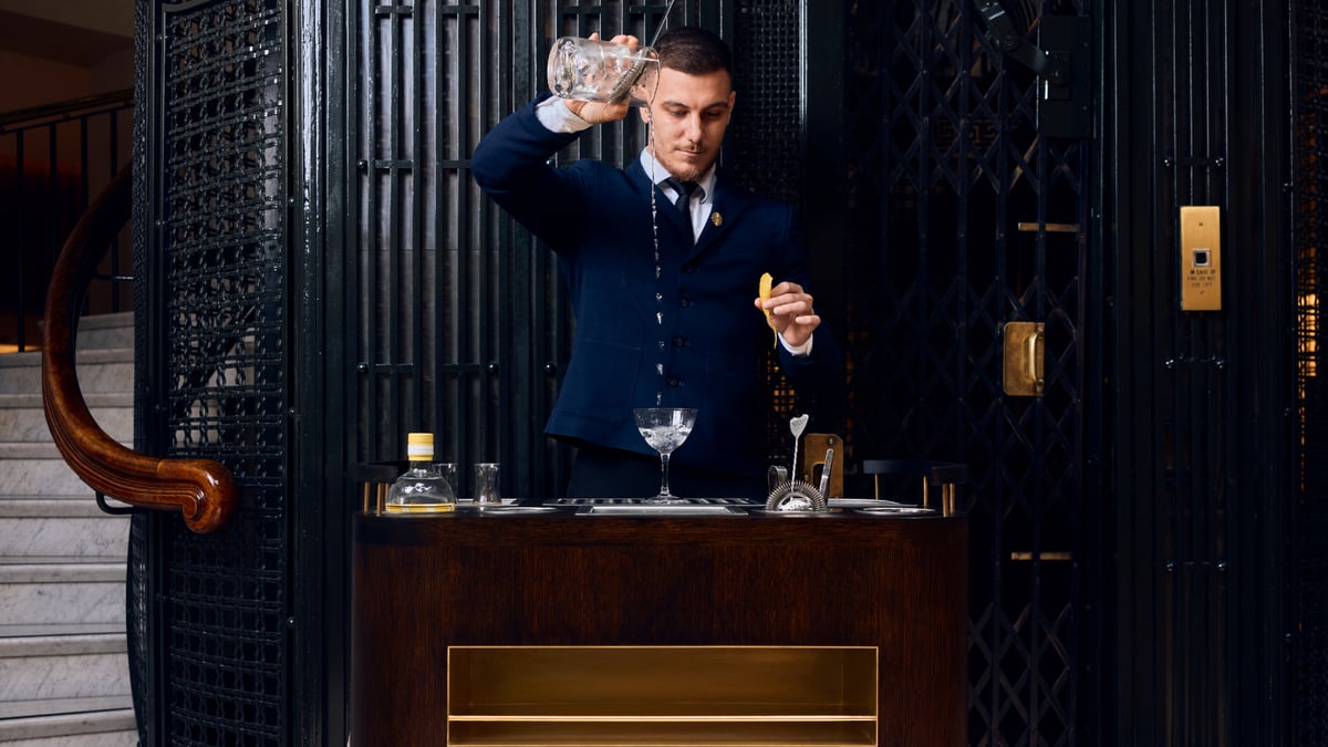 Sydney's Oldest Working Lift Is Now A Moving Cocktail Bar