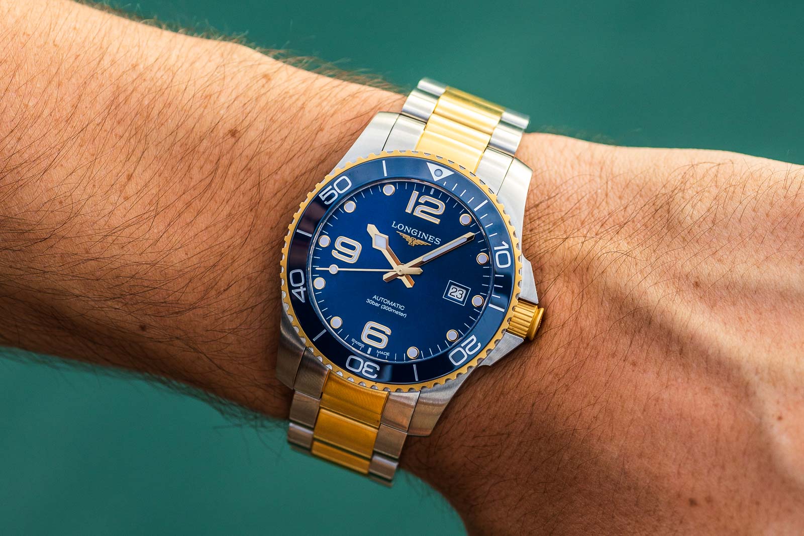 From Beach To Bar In The New Two Tone Longines HydroConquest