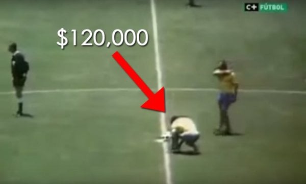 Pele Was Once Paid To Tie His Shoes During The 1970 FIFA World Cup