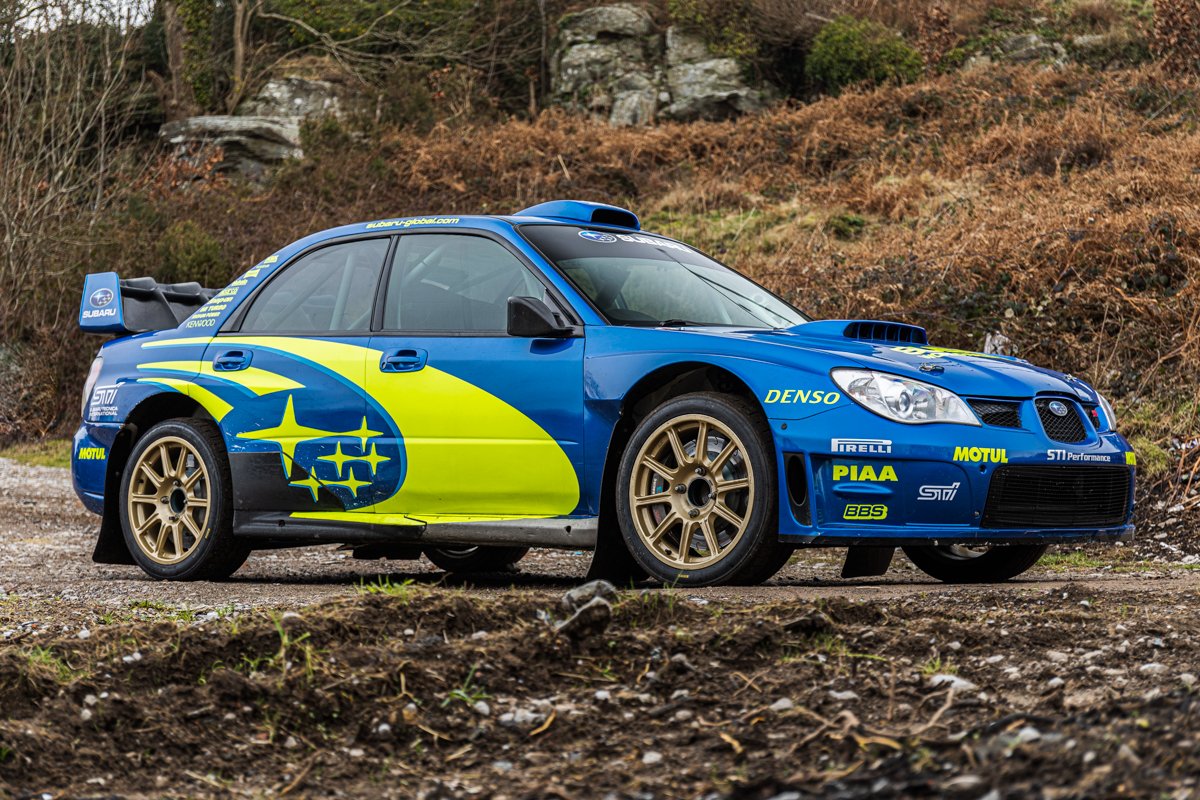 Subaru Impreza Rally car