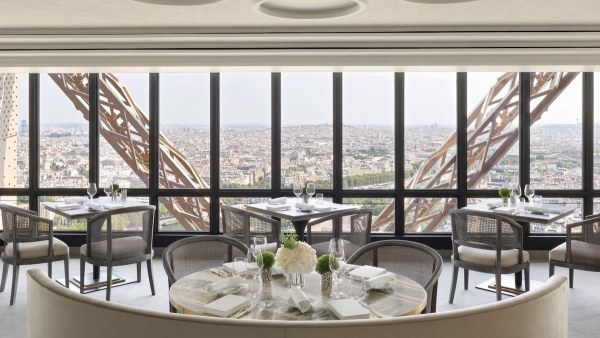 Inside The Eiffel Tower's Redesigned Jules Verne Restaurant