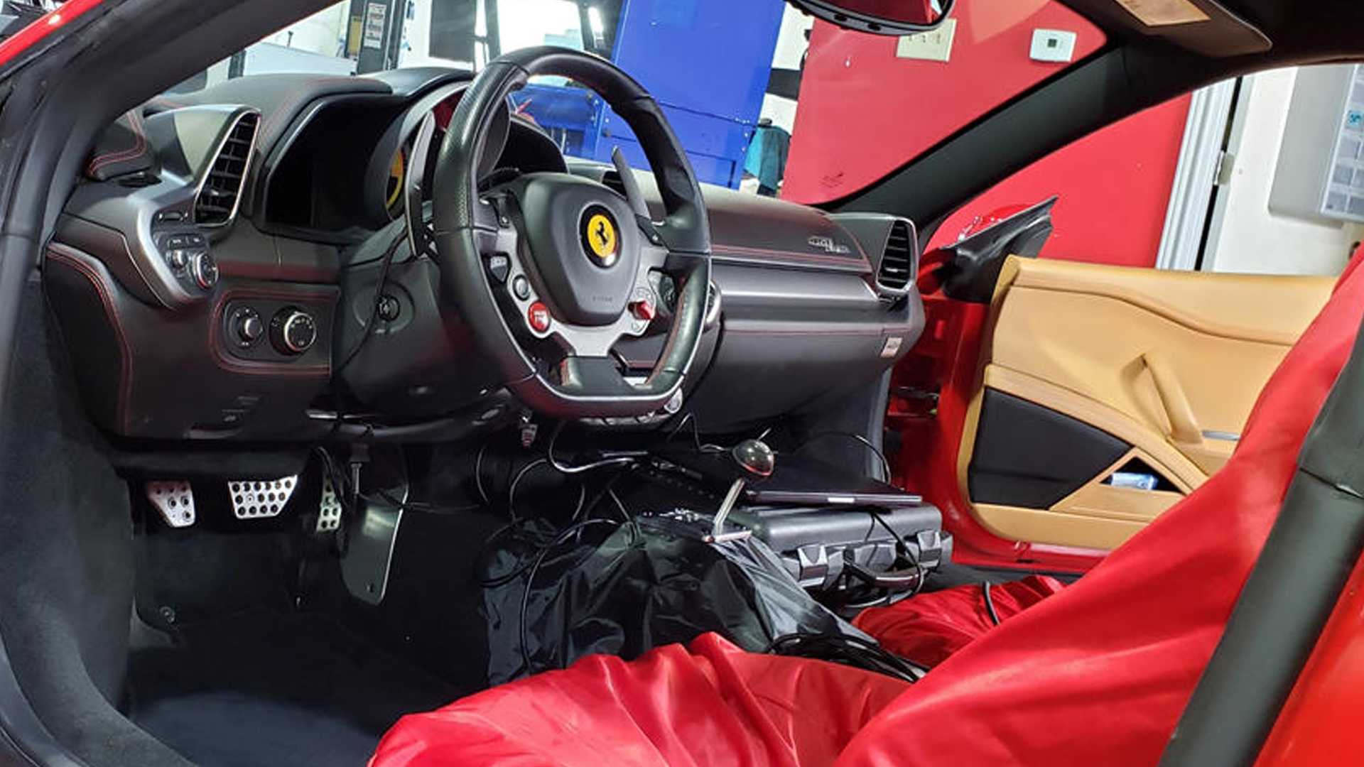 European Auto Group Building A 458 Italia With A Gated Manual Transmission