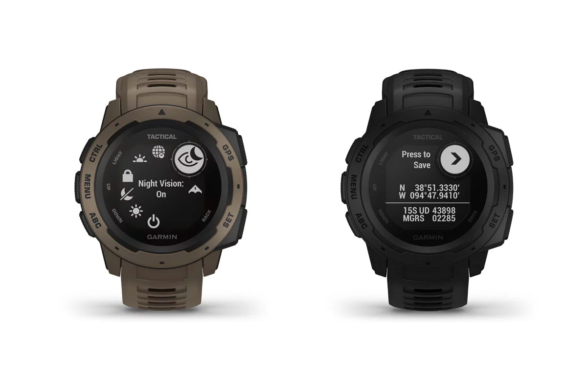 difference between garmin instinct and tactical