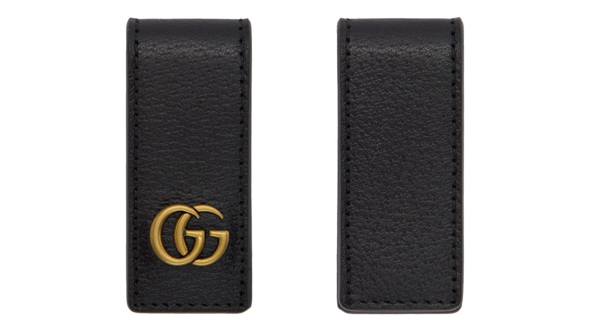 gucci money clip bee